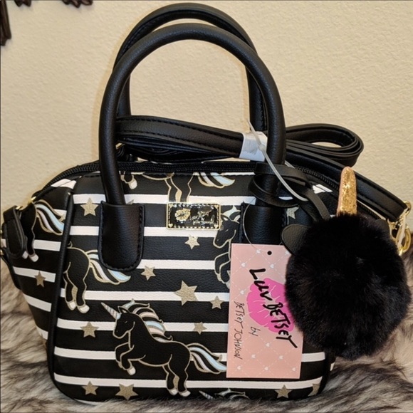 Betsey Johnson Luv Unicorn Handbag NWT - Picture 5 of 5